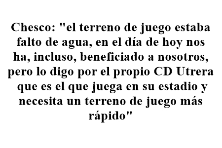declaraciones Chesco Sevilla FC C